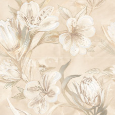 589032003 Панно OPALE BEIGE FLOWER 63х63