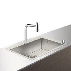 Кухонная мойка с встроенным смесителем Hansgrohe 76x50